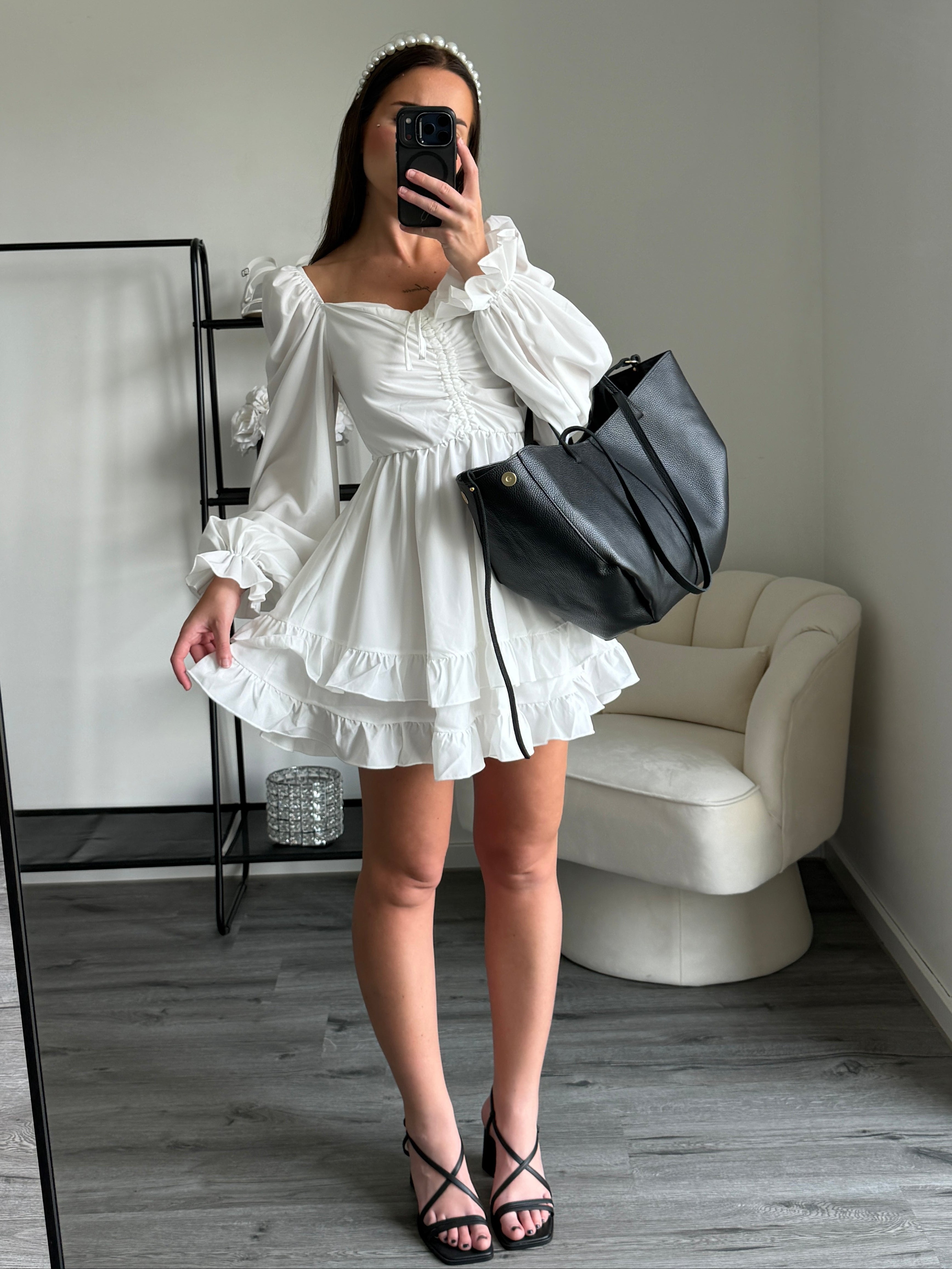 BELLA White Dress