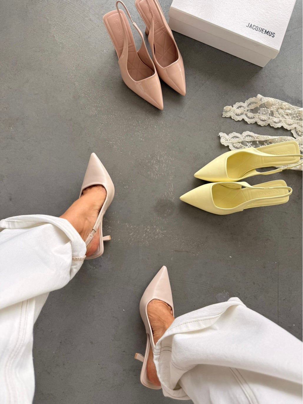 SISI Beige Shoes