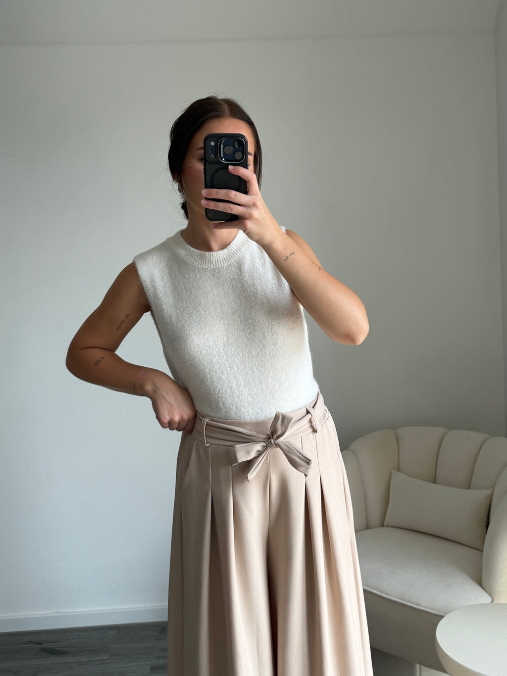 LORETTA Cream Pants