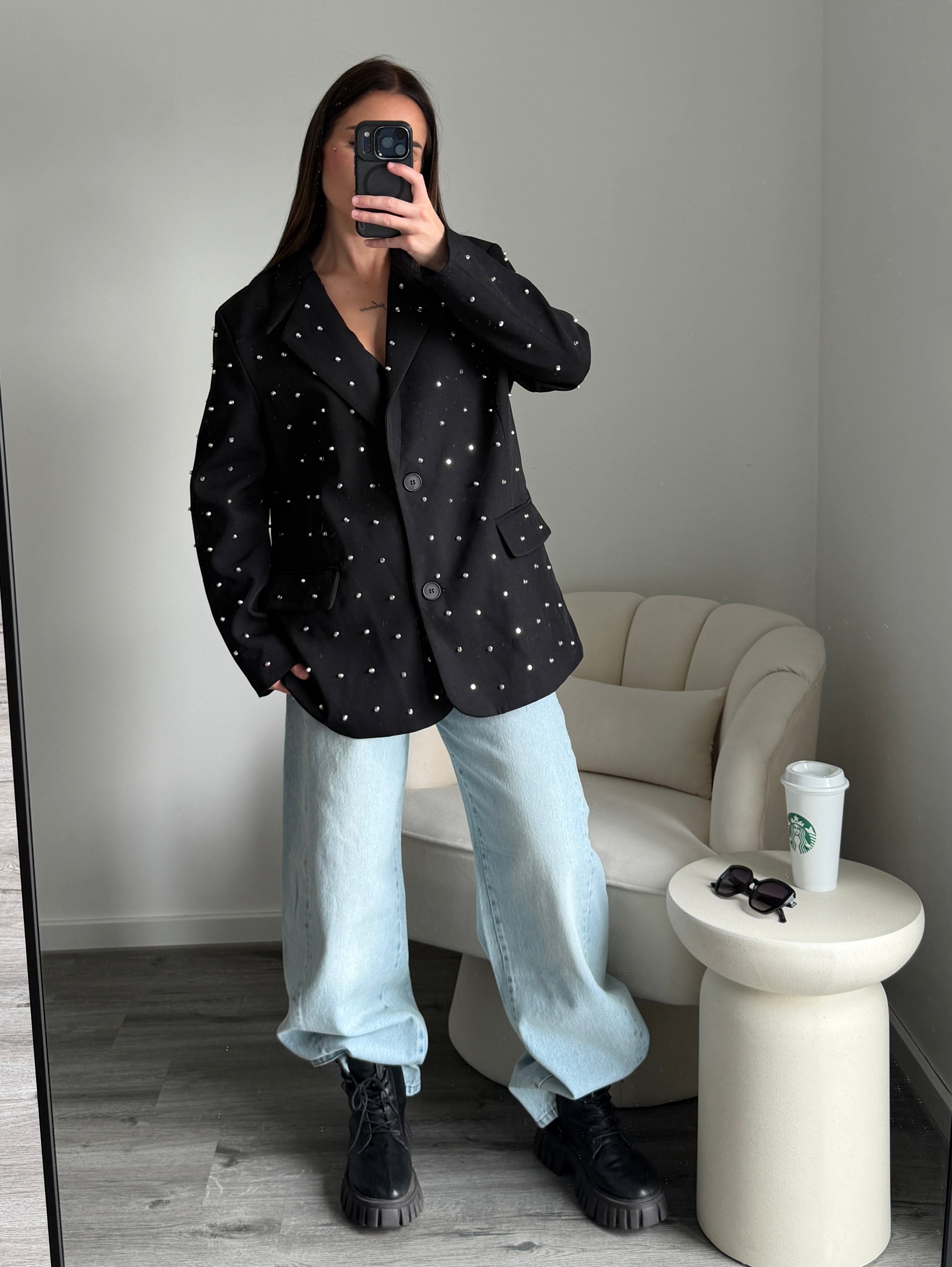 SOFIA Black Blazer
