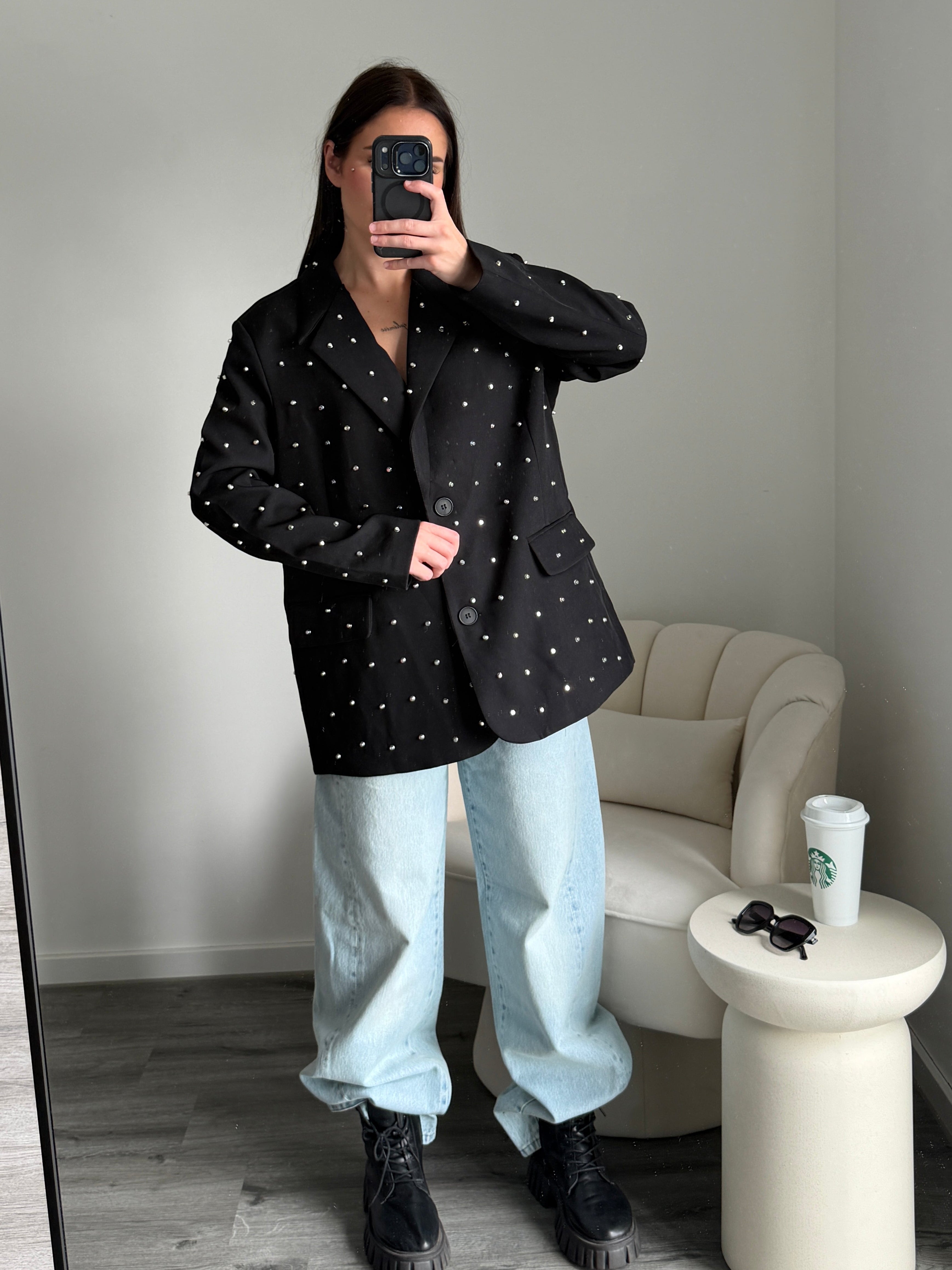 SOFIA Black Blazer