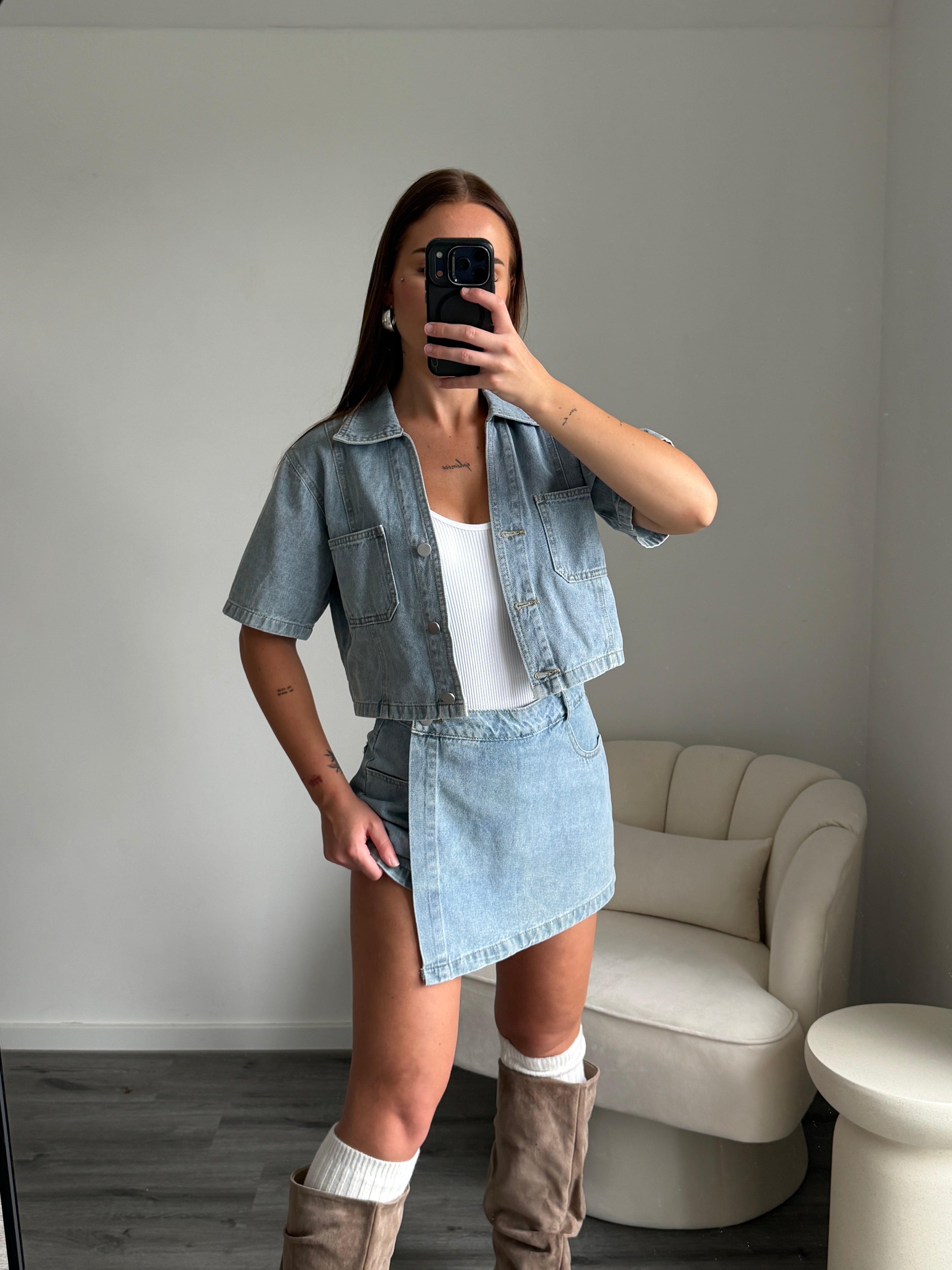 CINDY Denim Set