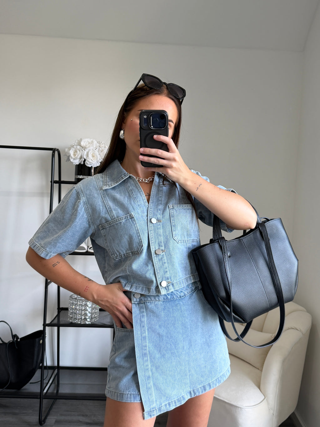 CINDY Denim Set