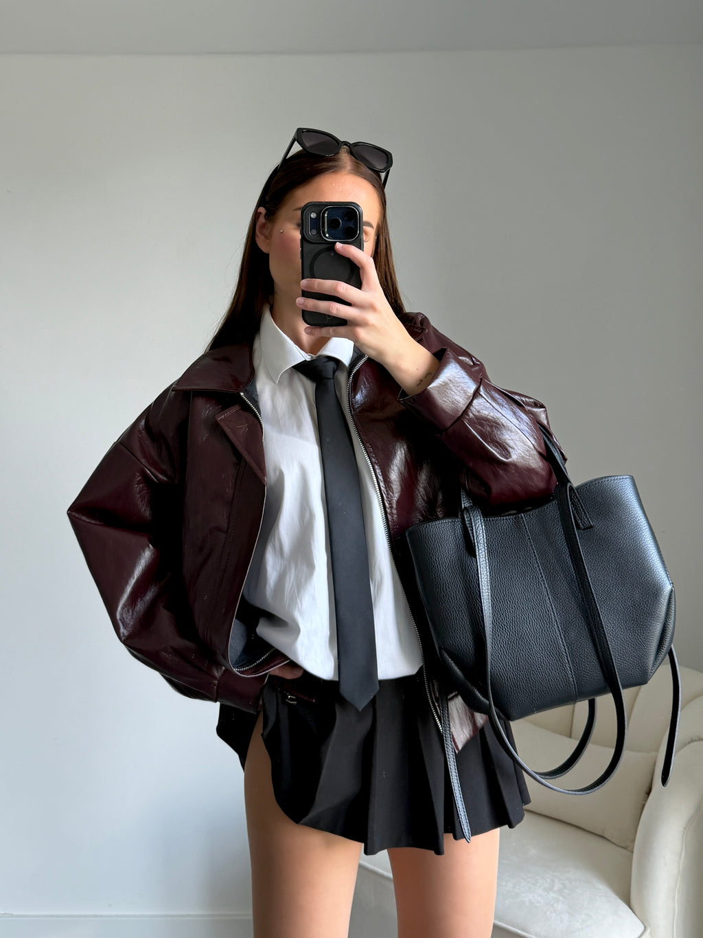 DANIELA Burgundy Jacket
