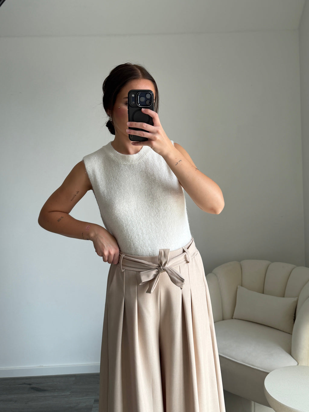 LORETTA Cream Pants