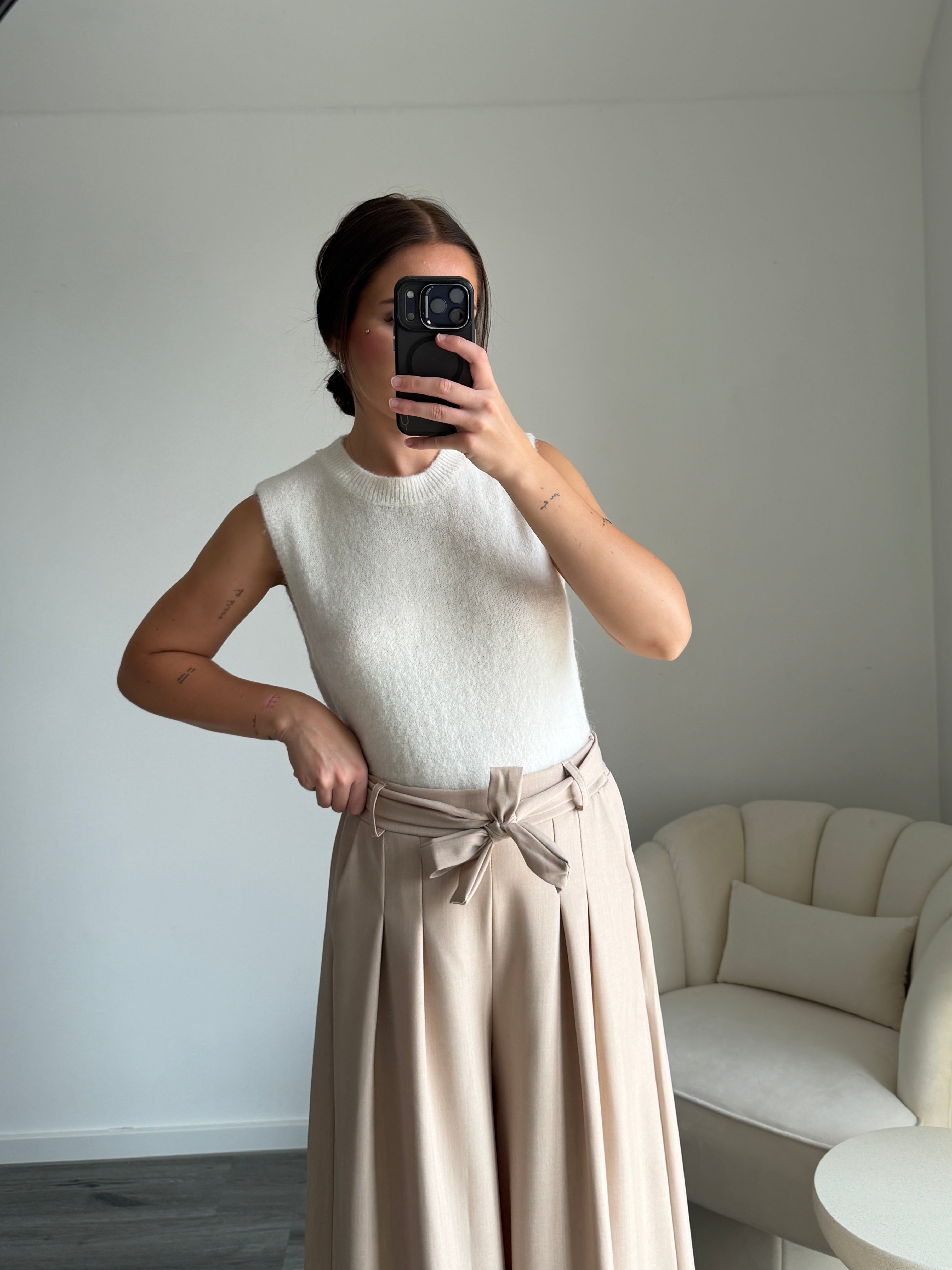 LORETTA Cream Pants