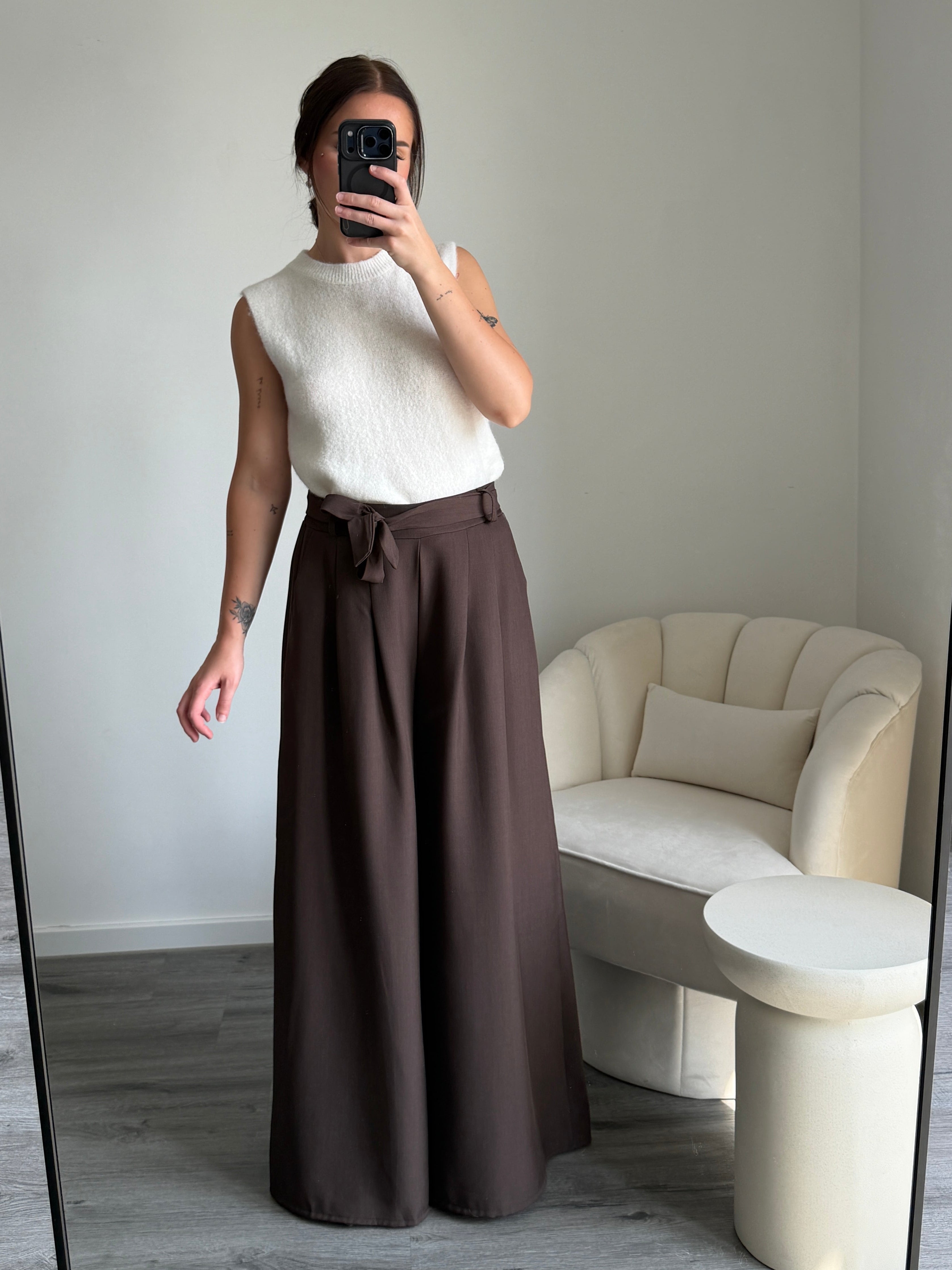 LORETTA Brown Pants