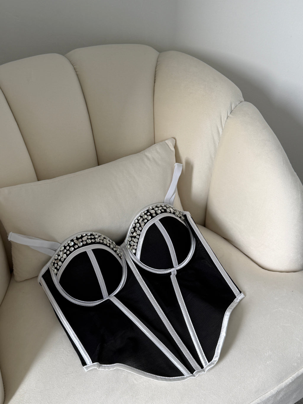 DIVA Rhinestone Corset