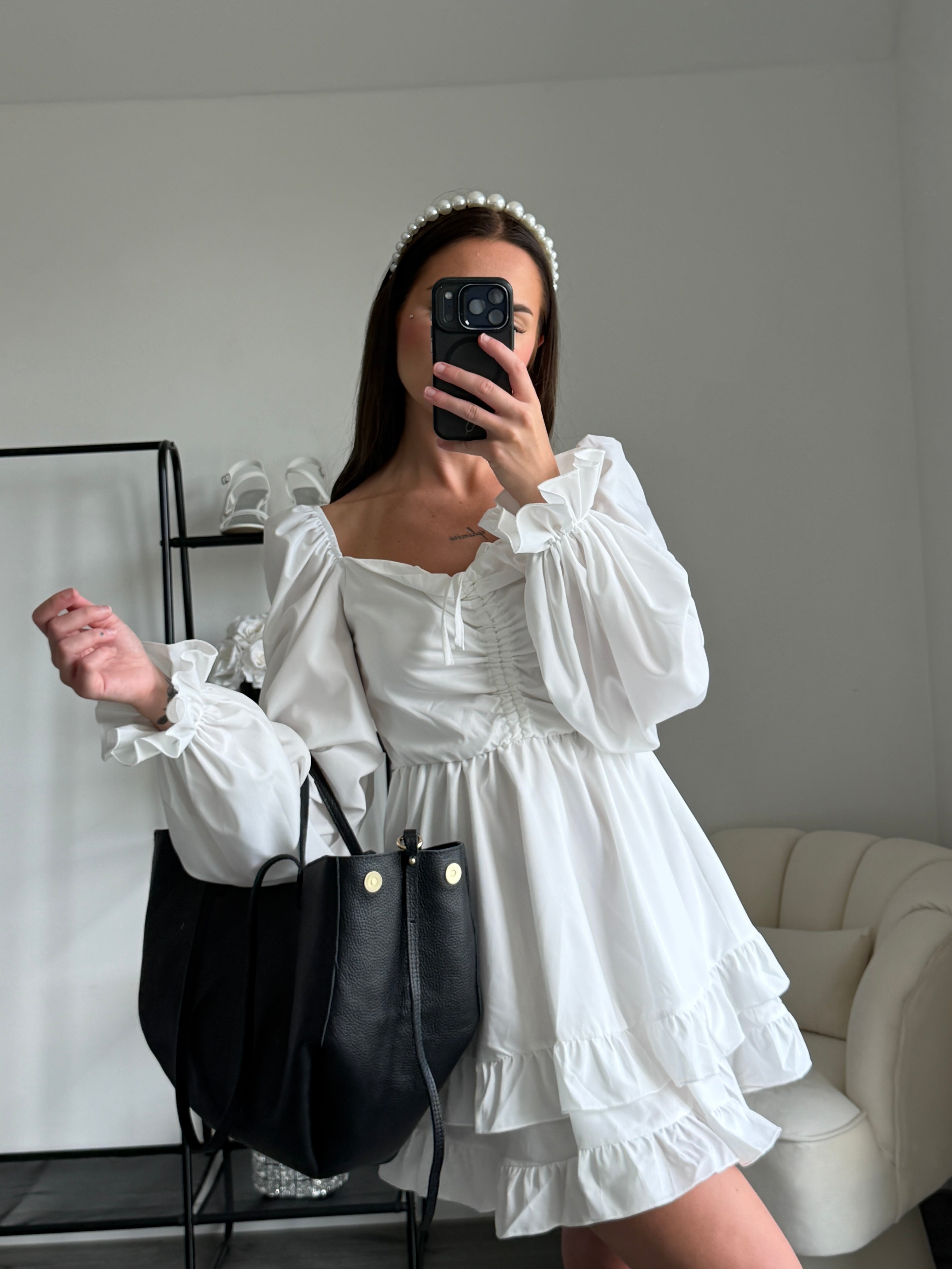 BELLA White Dress