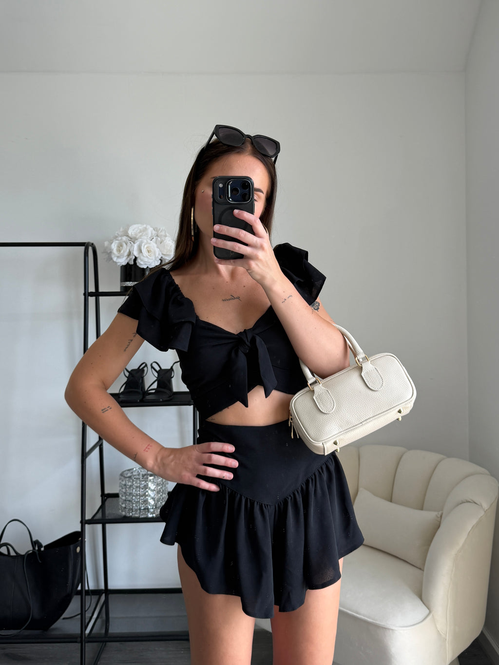 DANNI Viscose Black Set