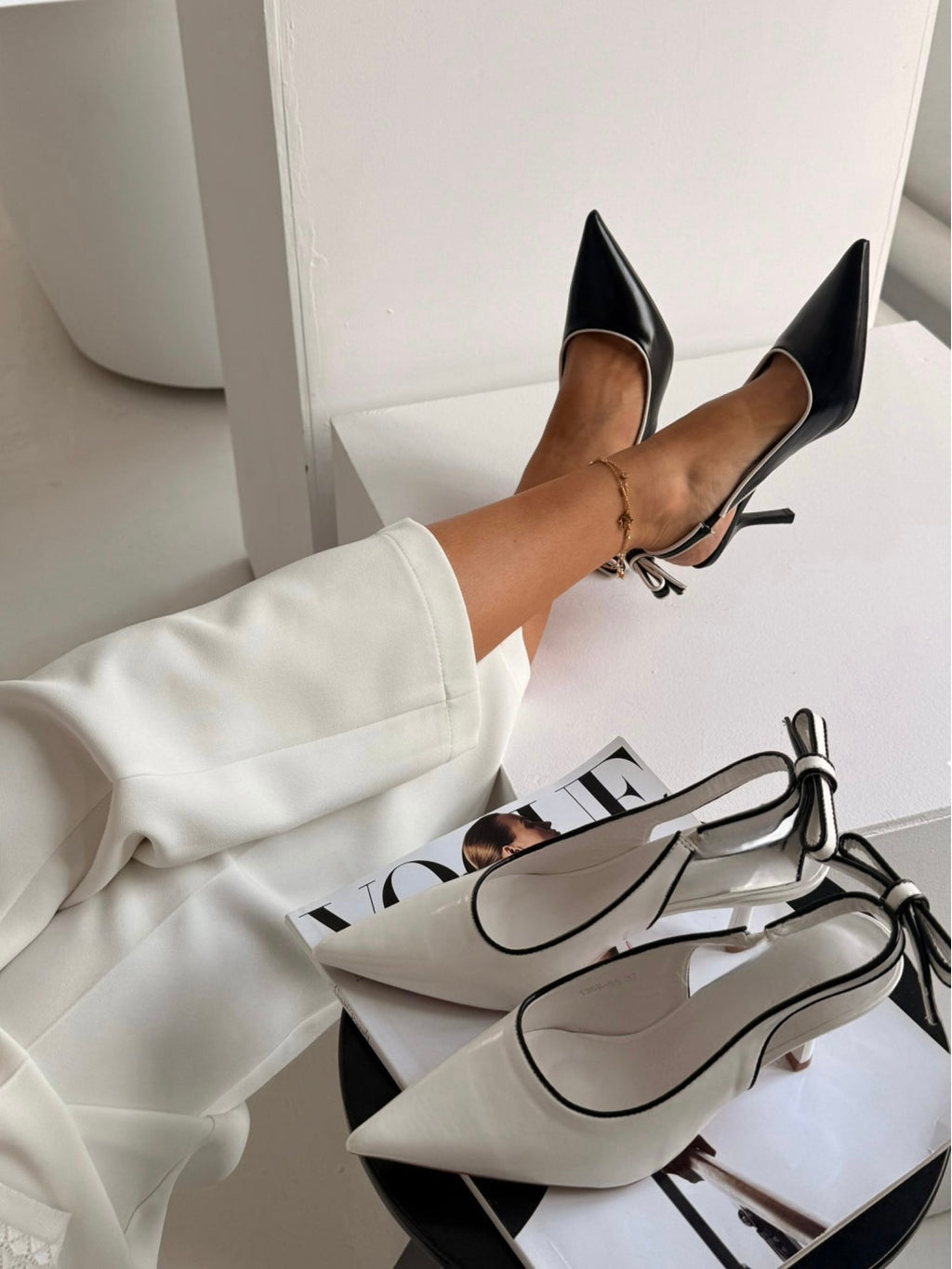NORA White Shoes