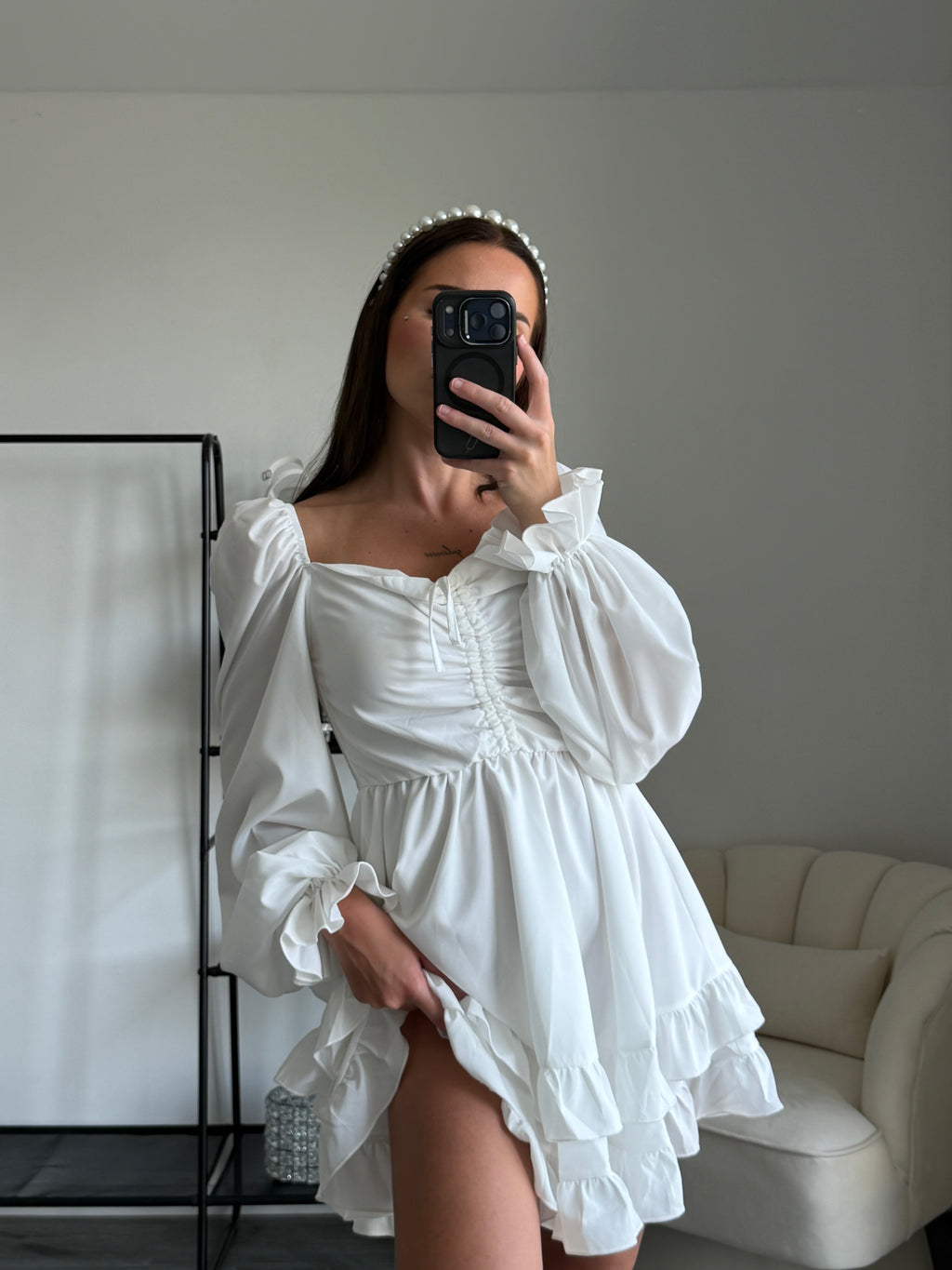BELLA White Dress