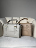 KYLIE Leather Beige Bag