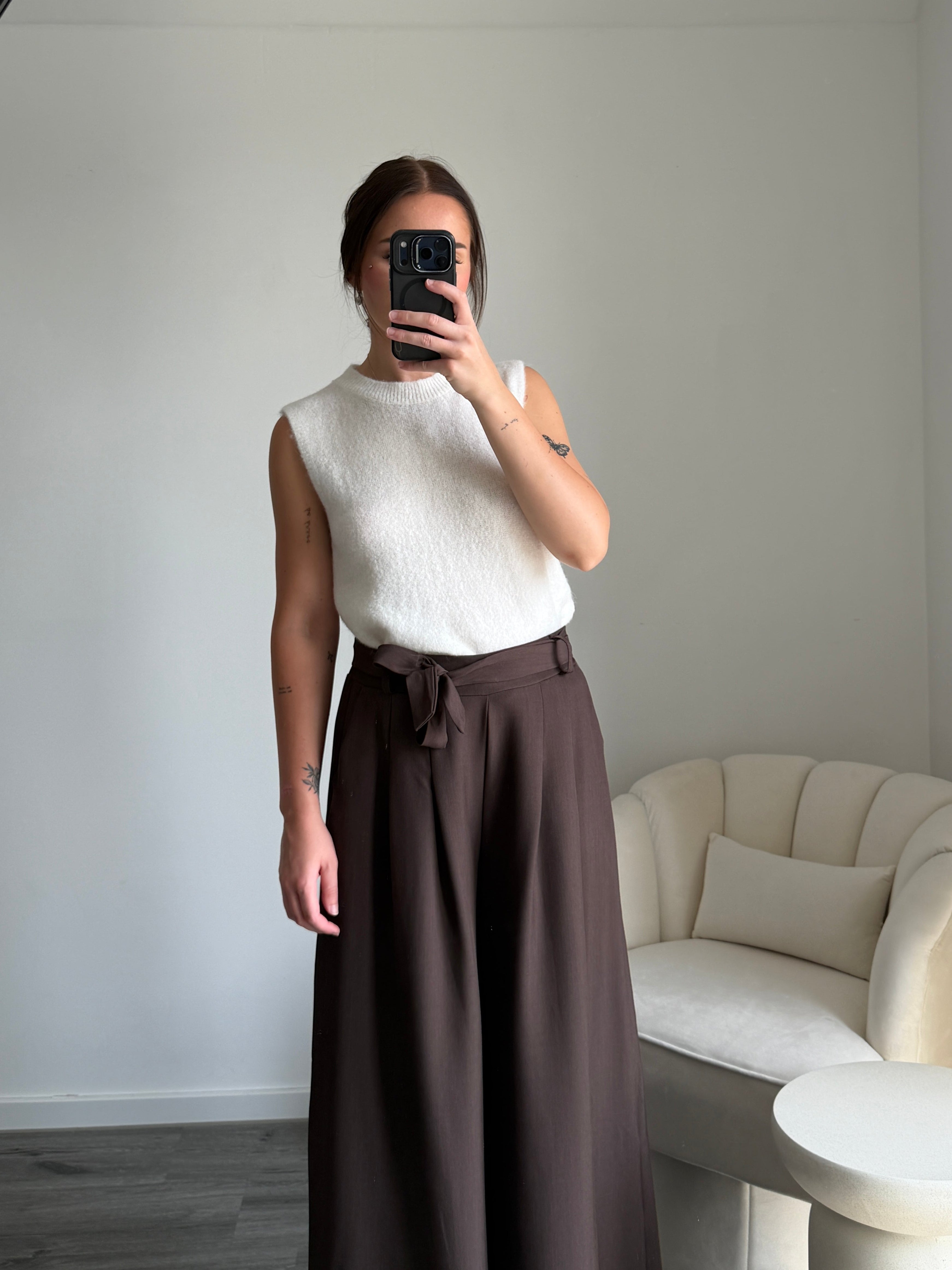 LORETTA Brown Pants