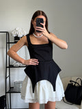 MARIA Cotton Black Dress