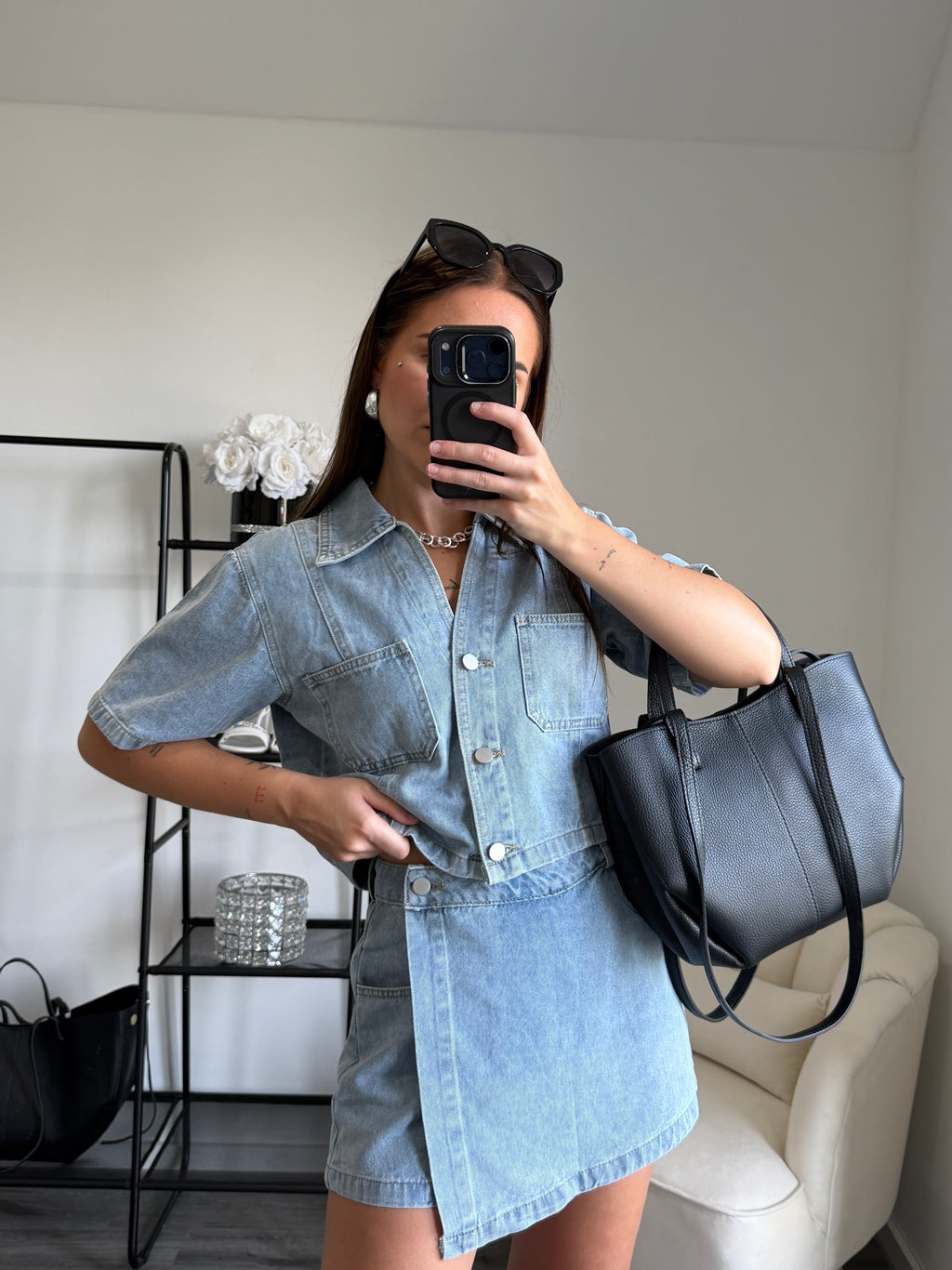 CINDY Denim Set