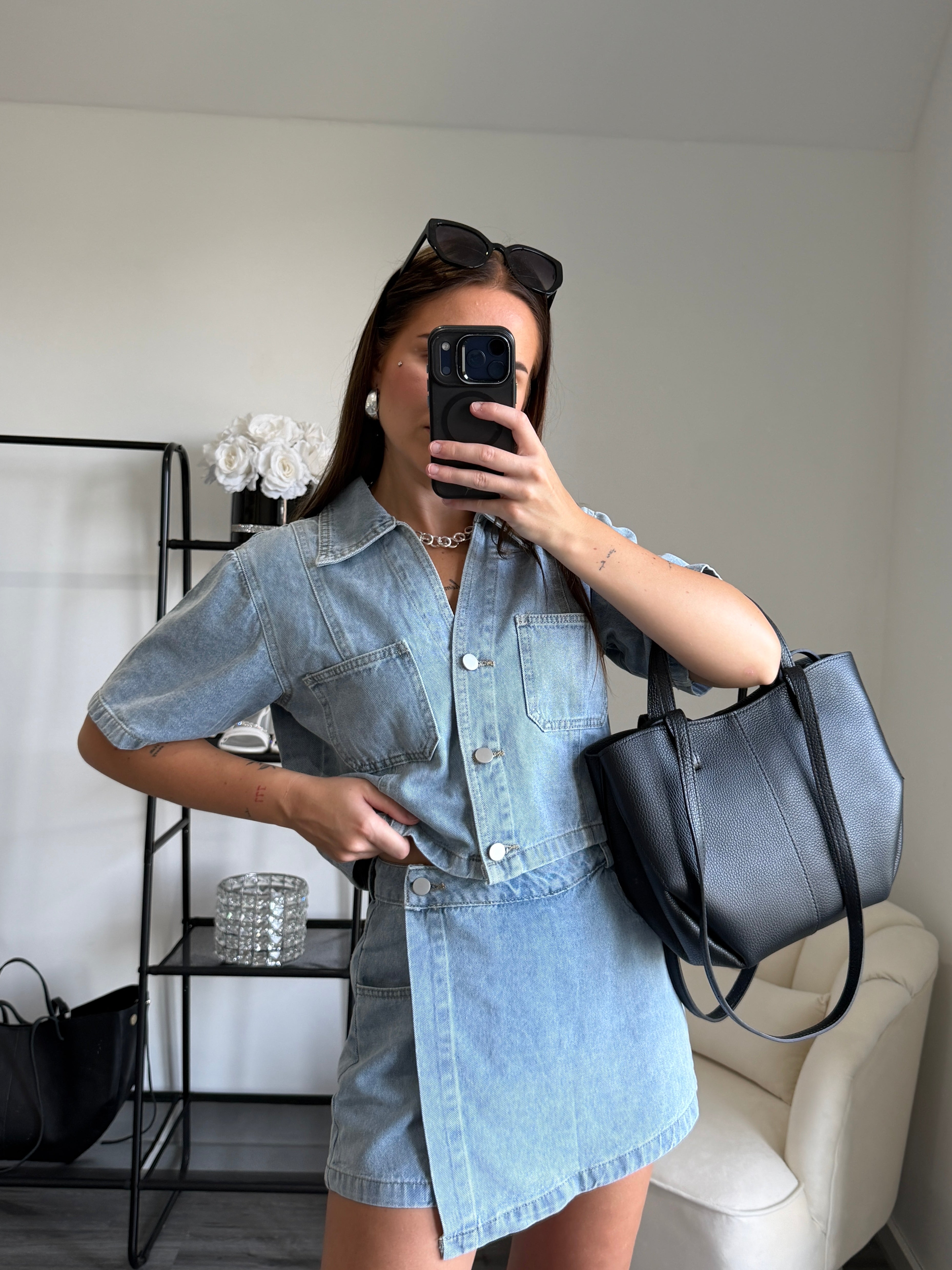 CINDY Denim Set