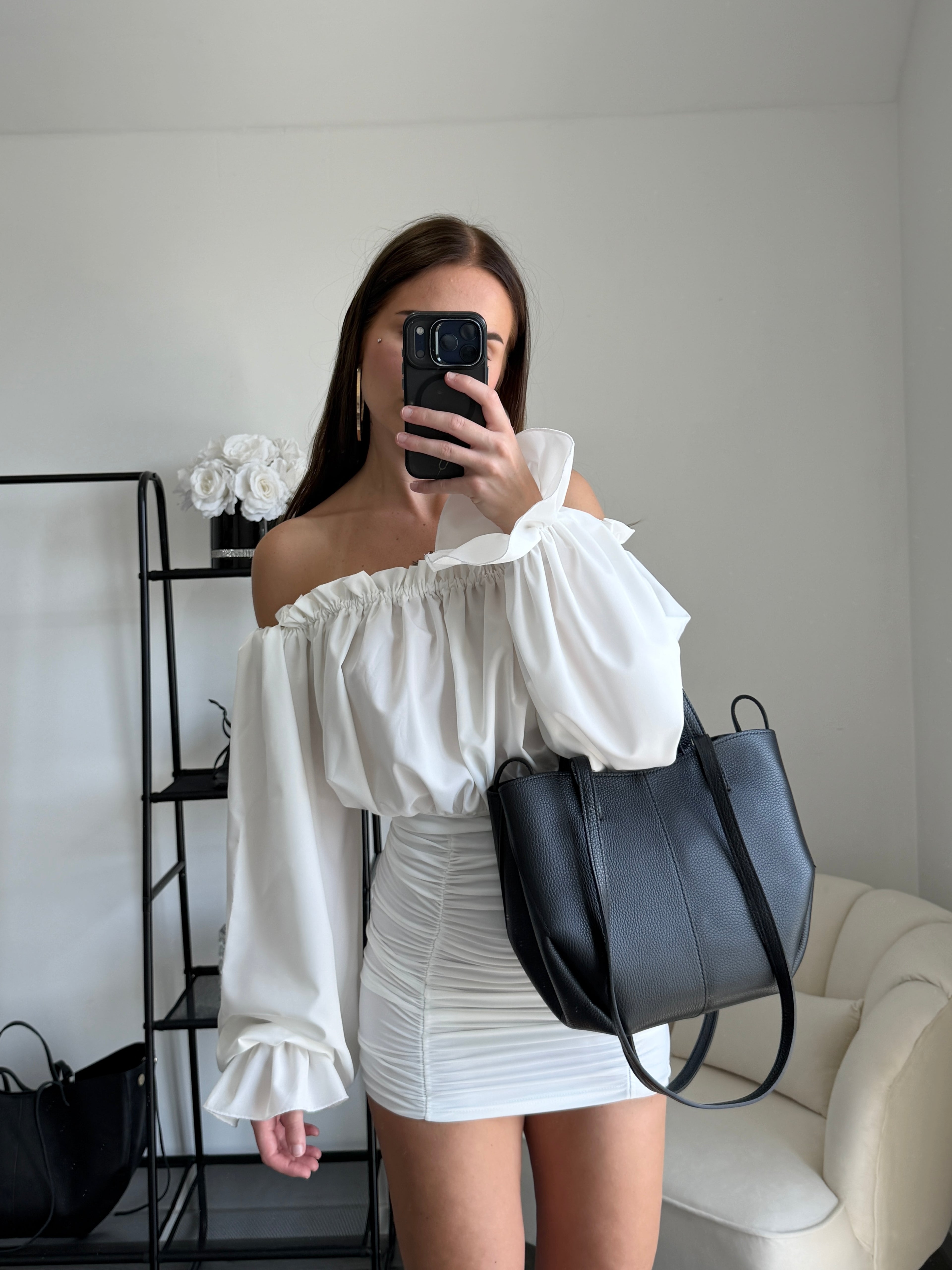 LOLA White Mini Dress