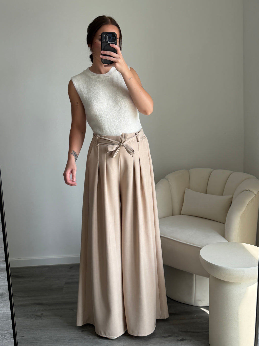 LORETTA Cream Pants