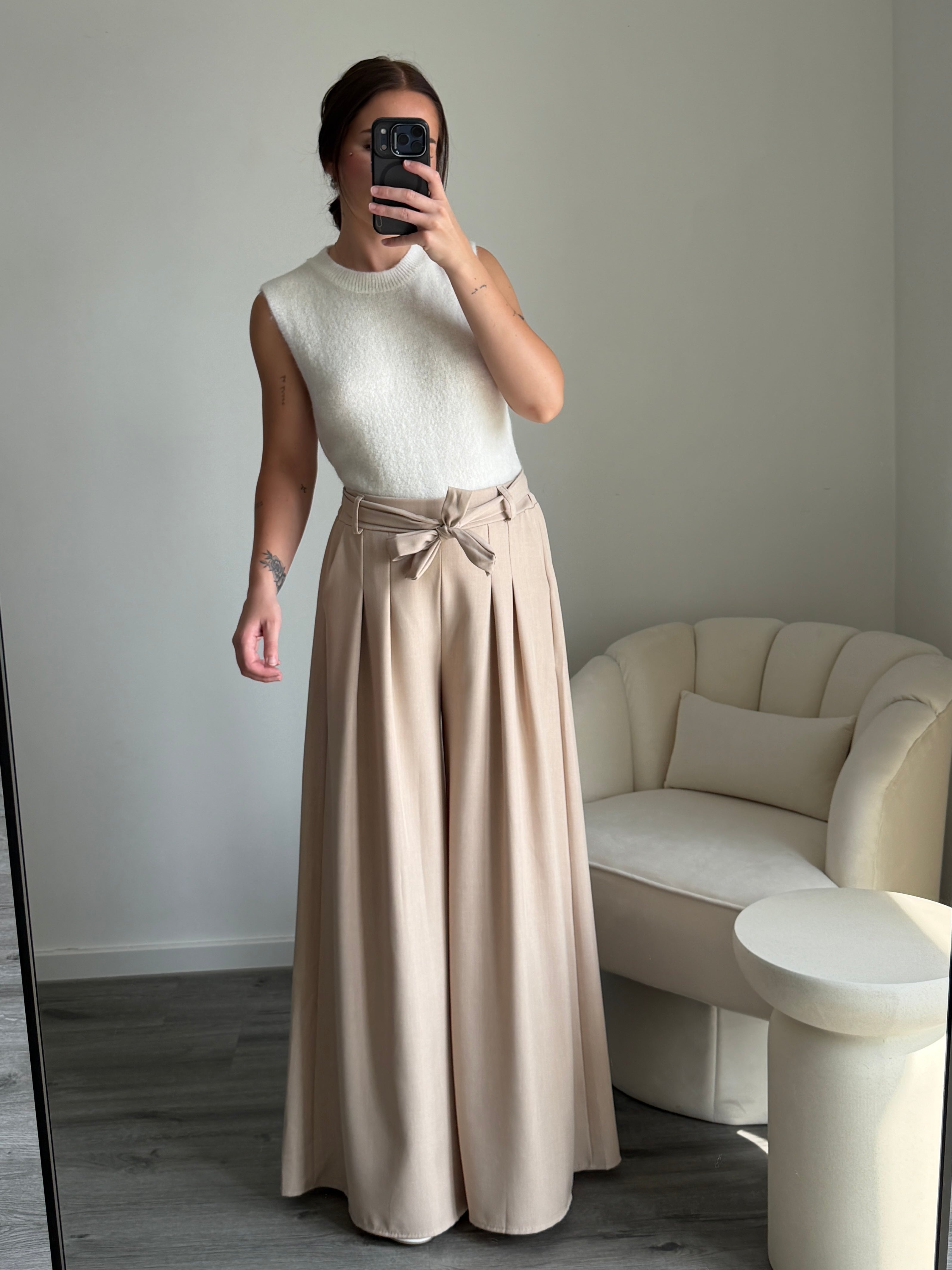 LORETTA Cream Pants