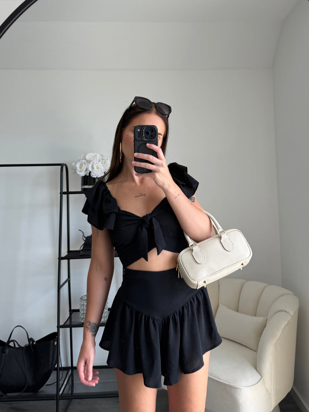 DANNI Viscose Black Set