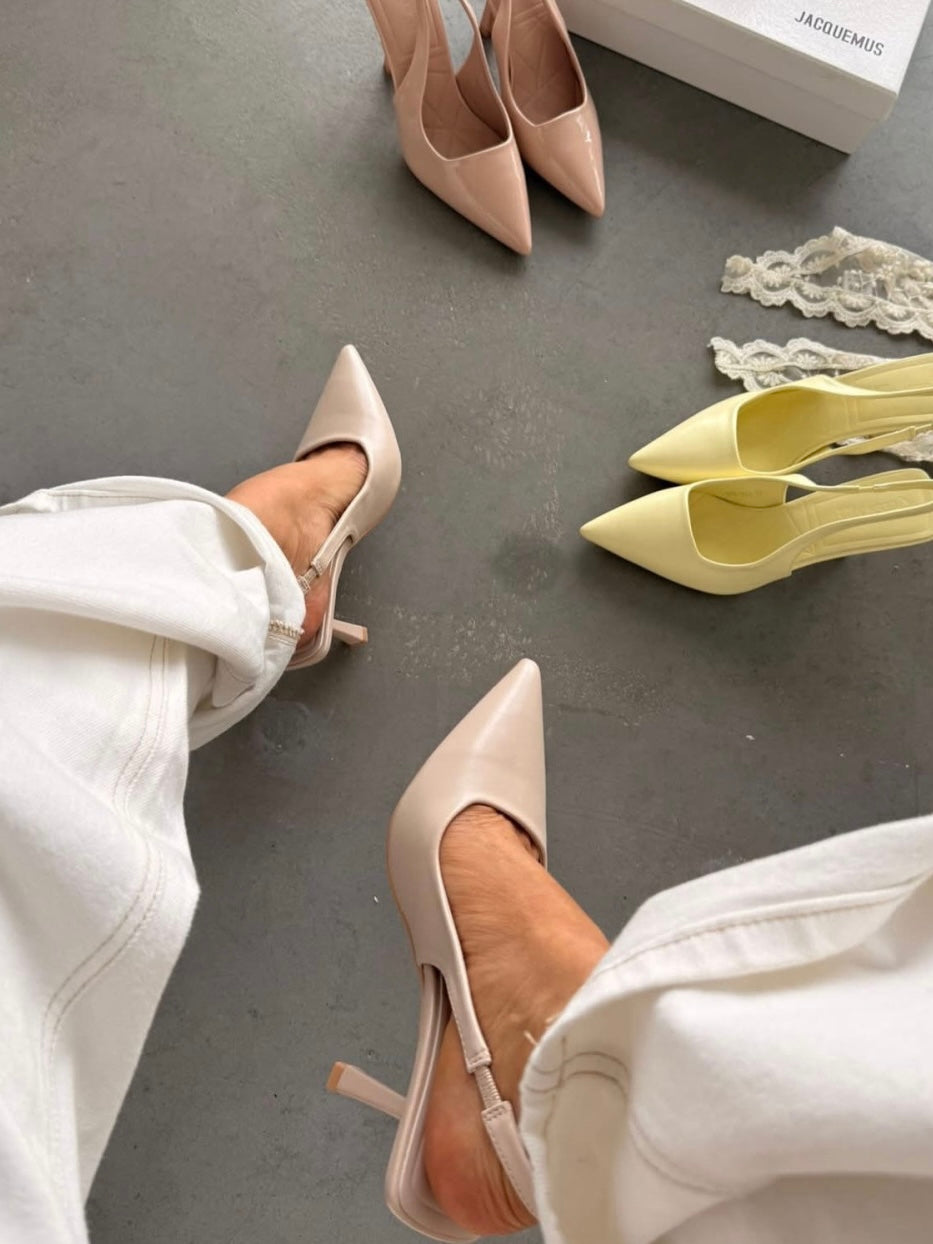 SISI Beige Shoes