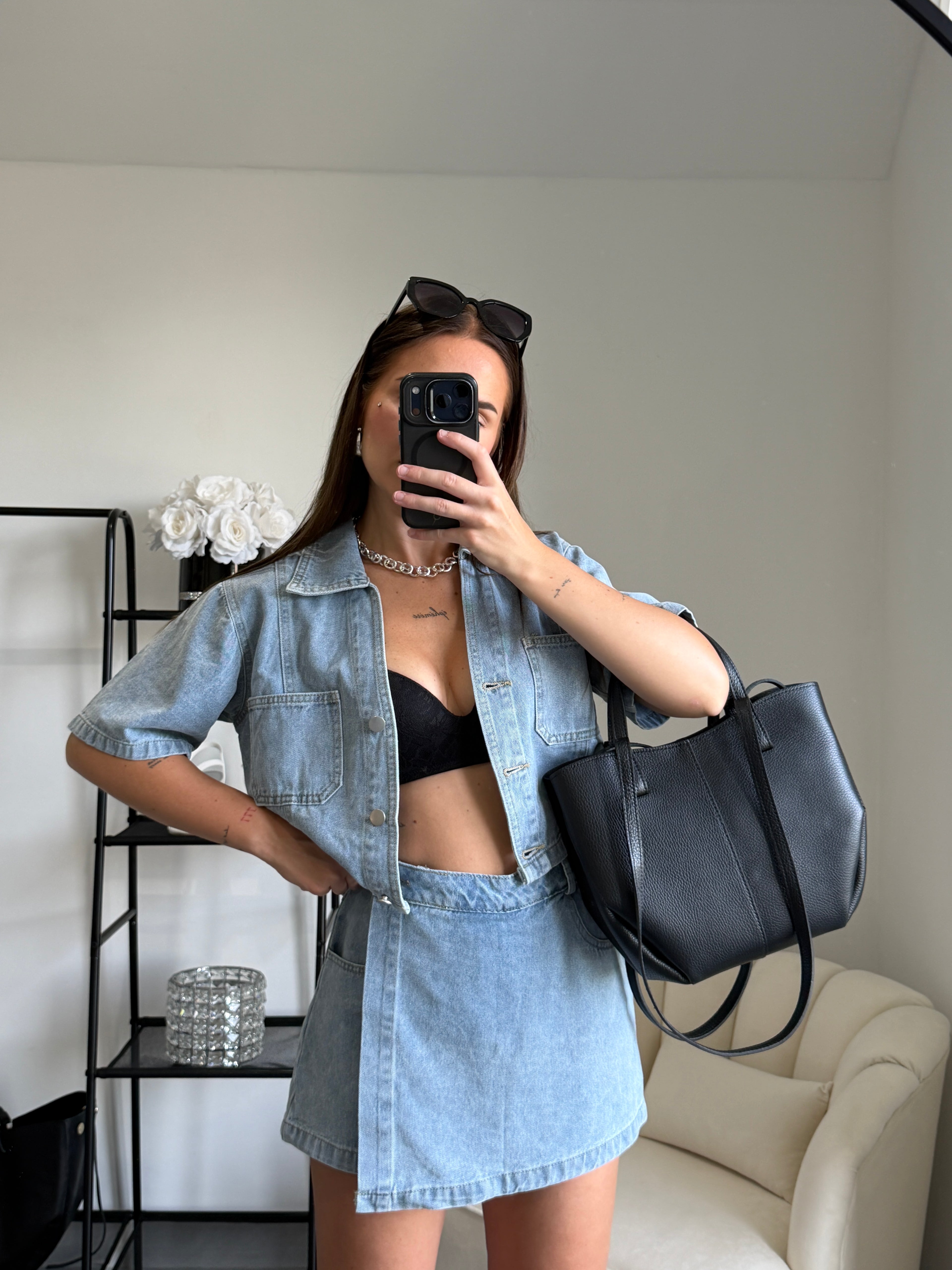 CINDY Denim Set