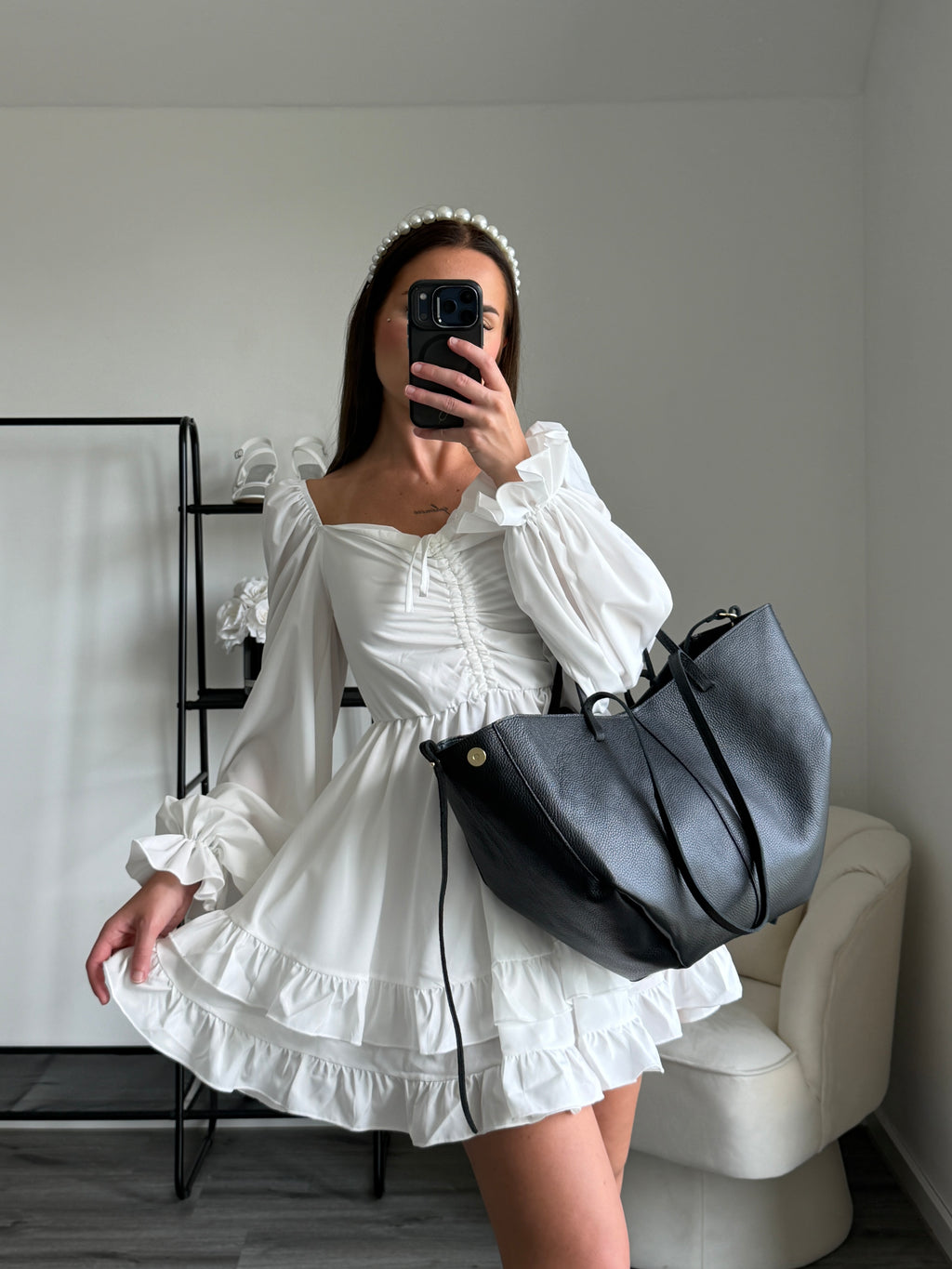 BELLA White Dress