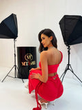 CIARA Viscose Set Red