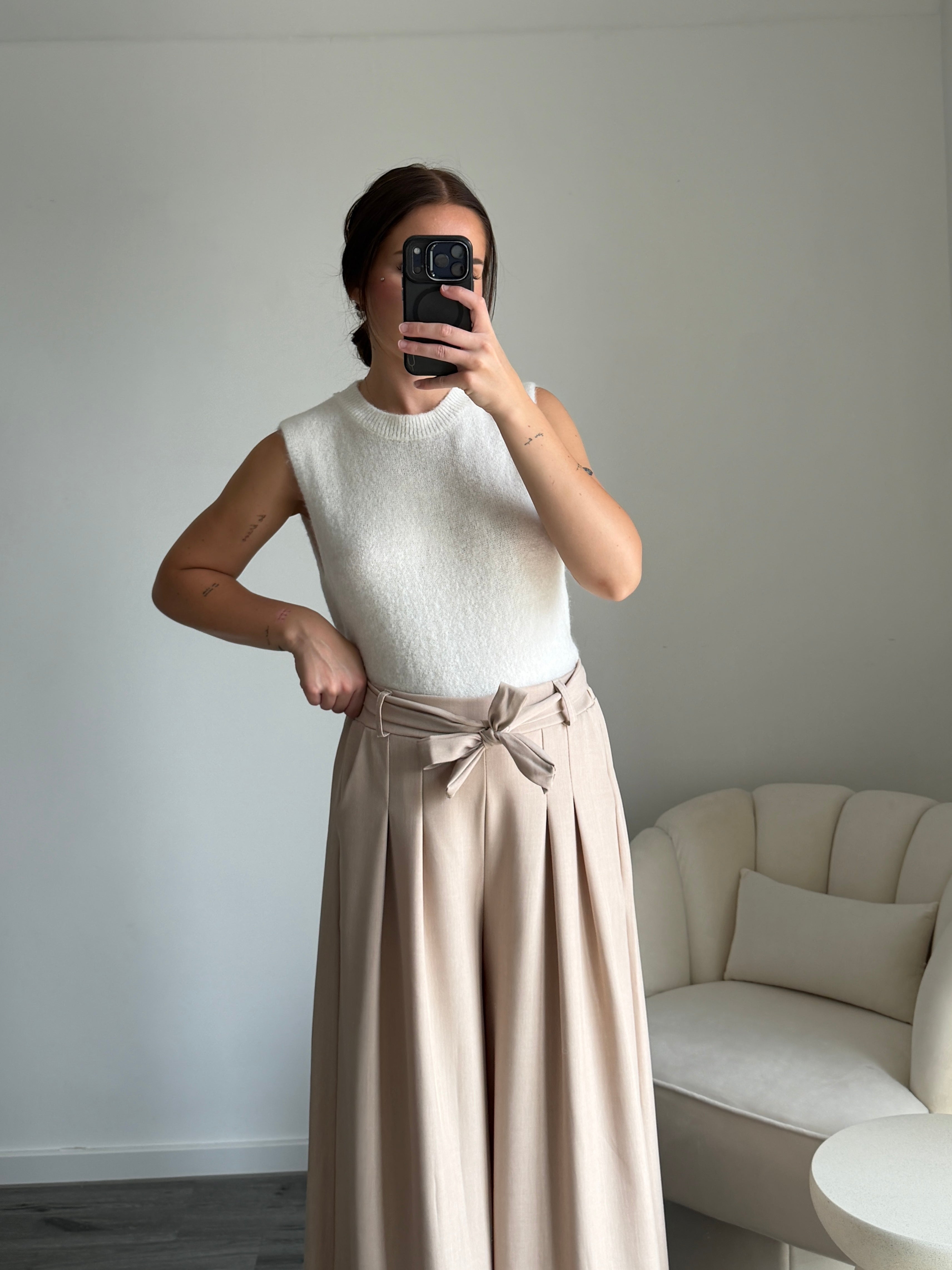 LORETTA Cream Pants