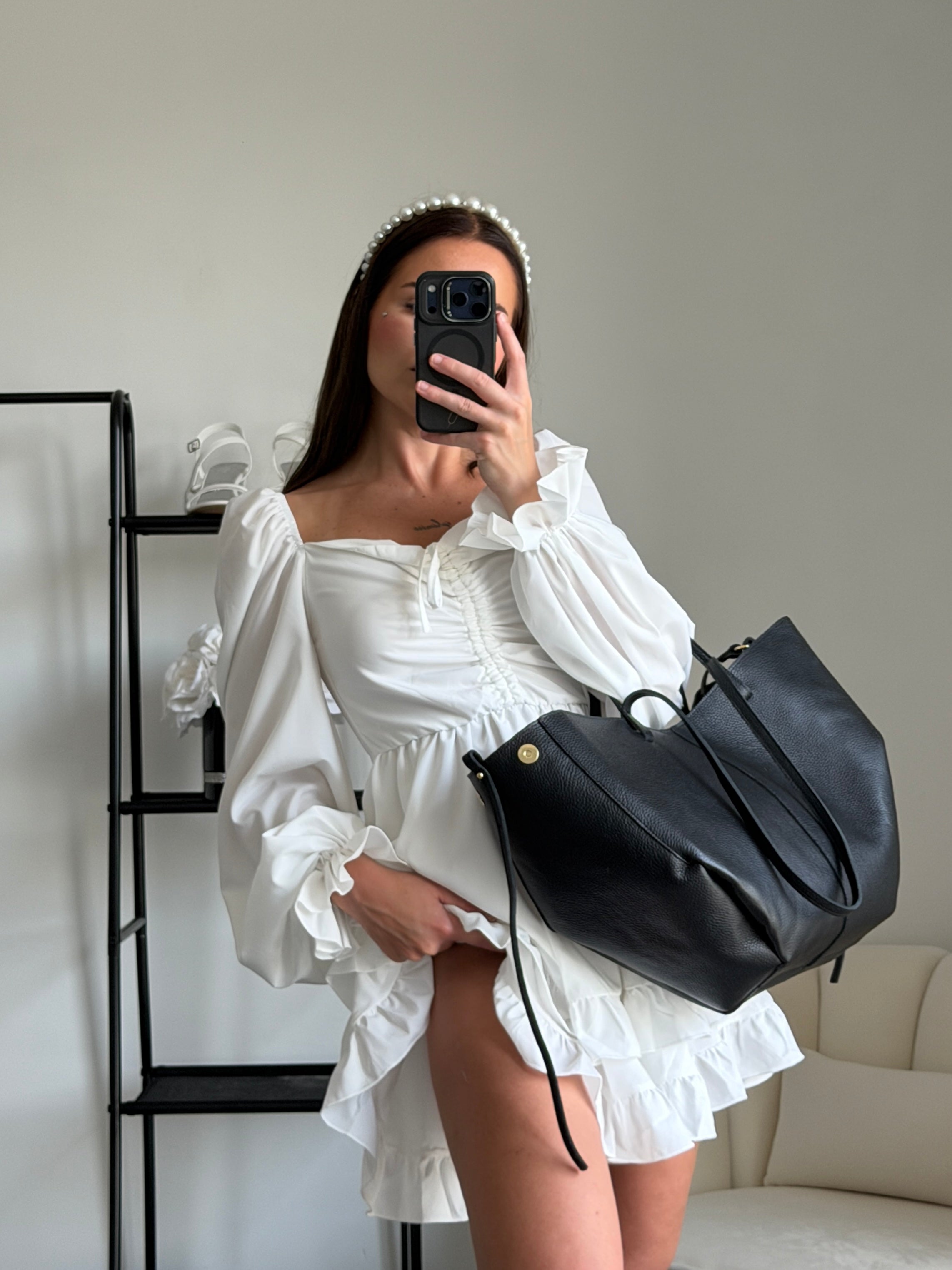 BELLA White Dress