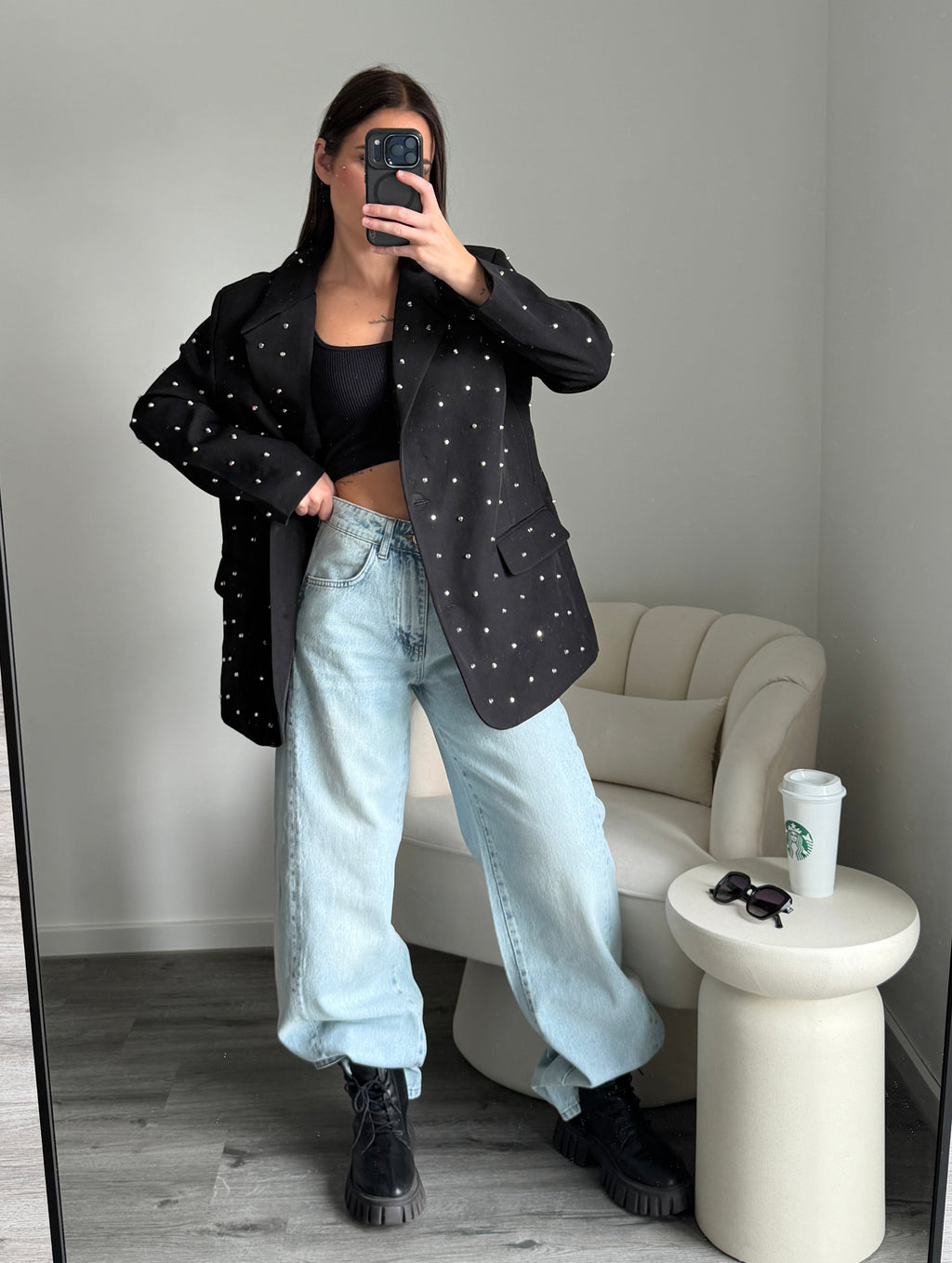 SOFIA Black Blazer