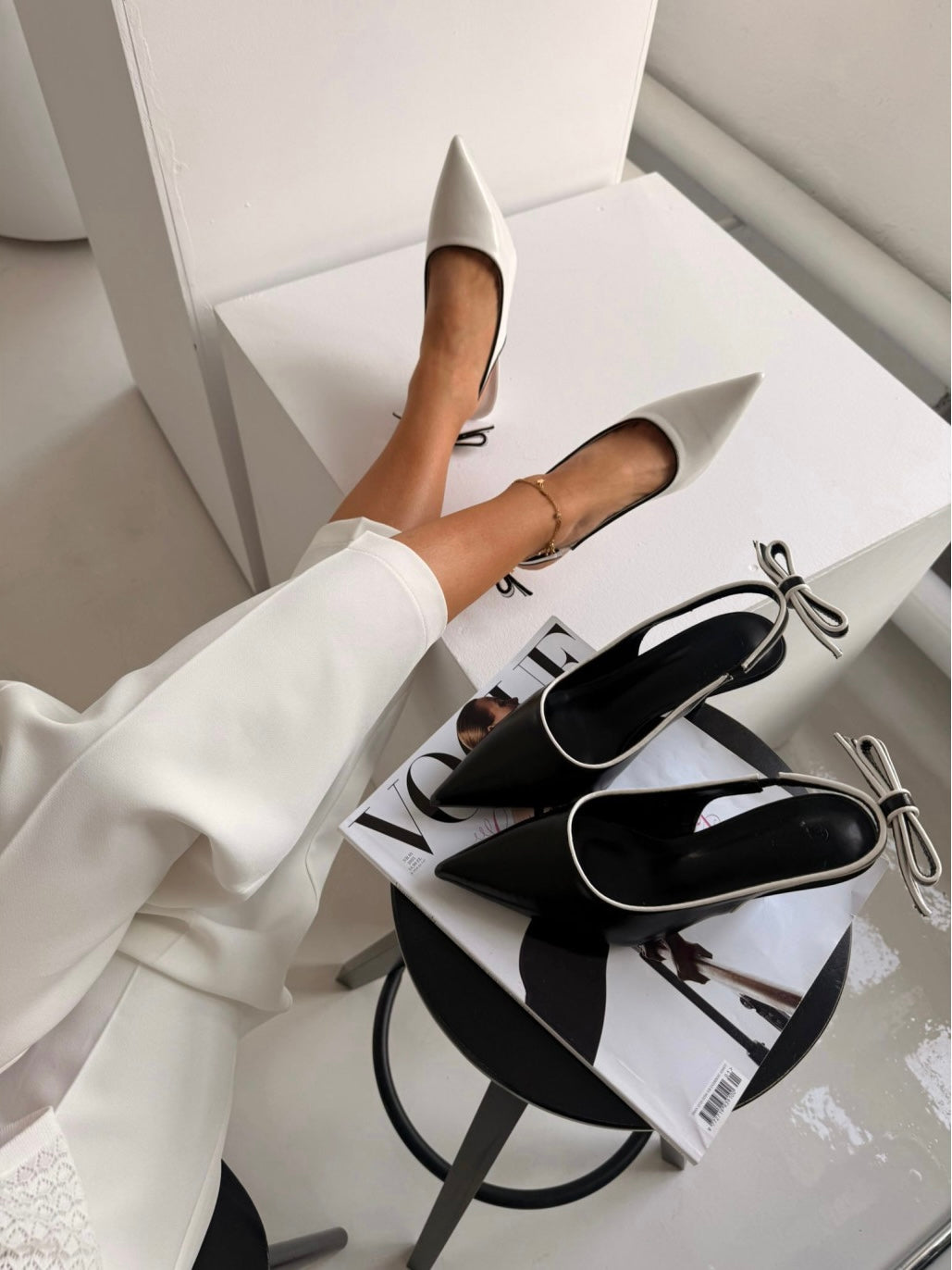 NORA White Shoes