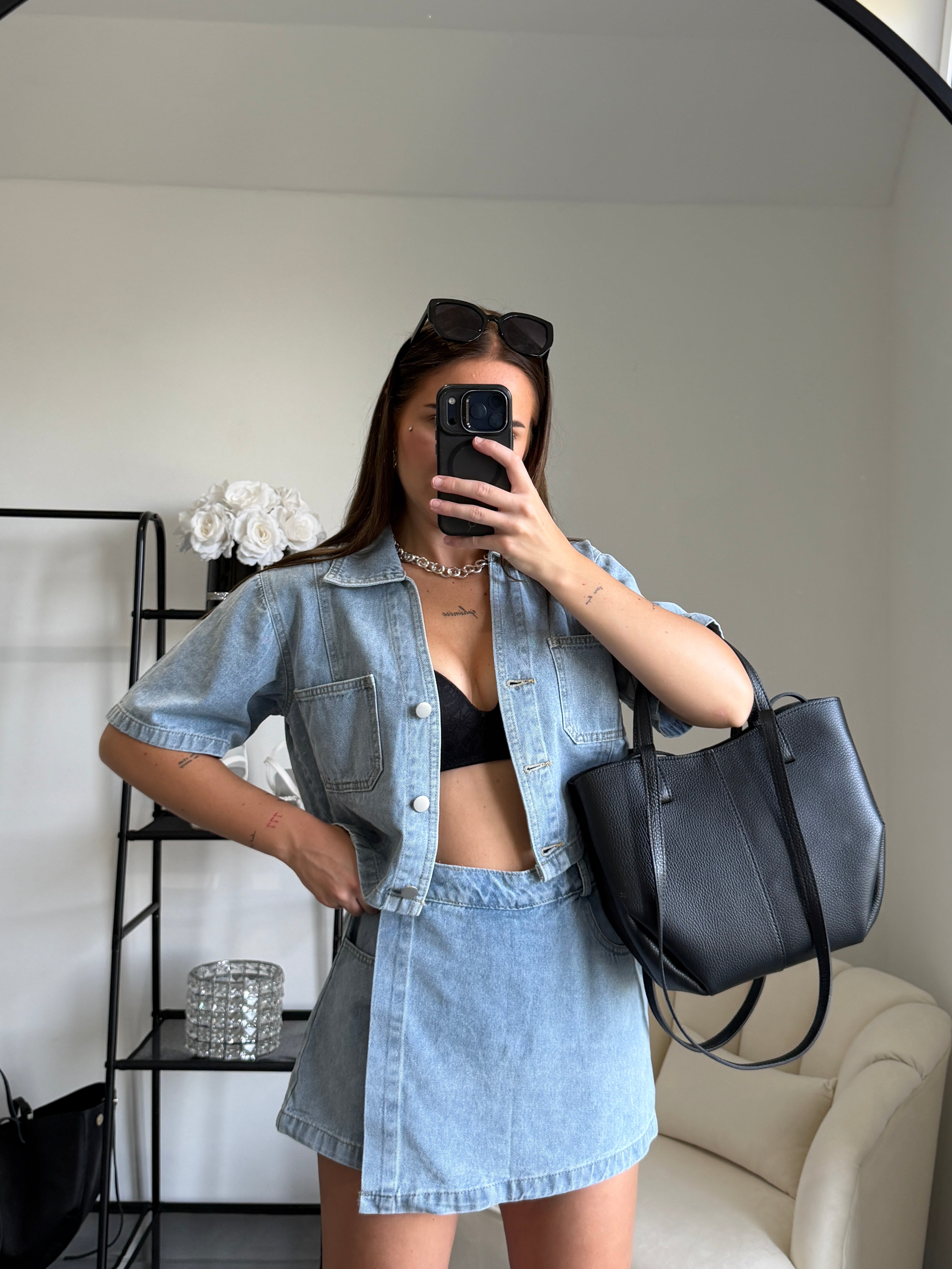CINDY Denim Set
