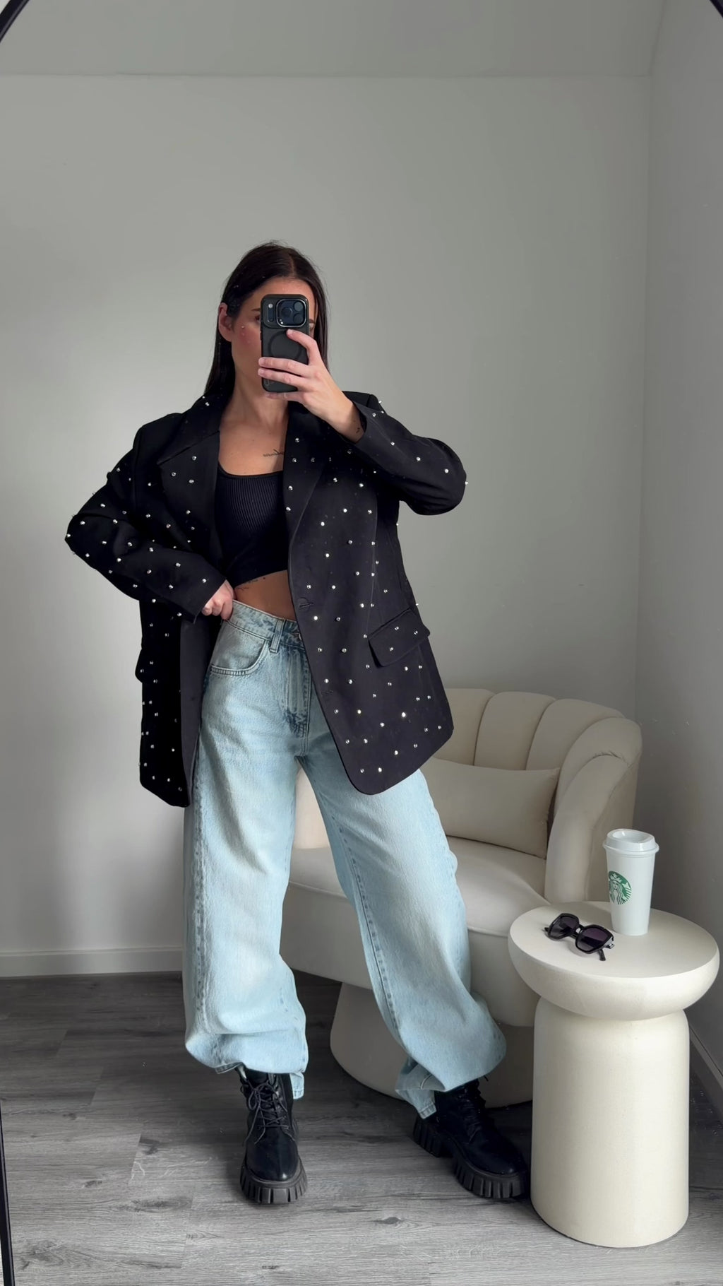 SOFIA Black Blazer