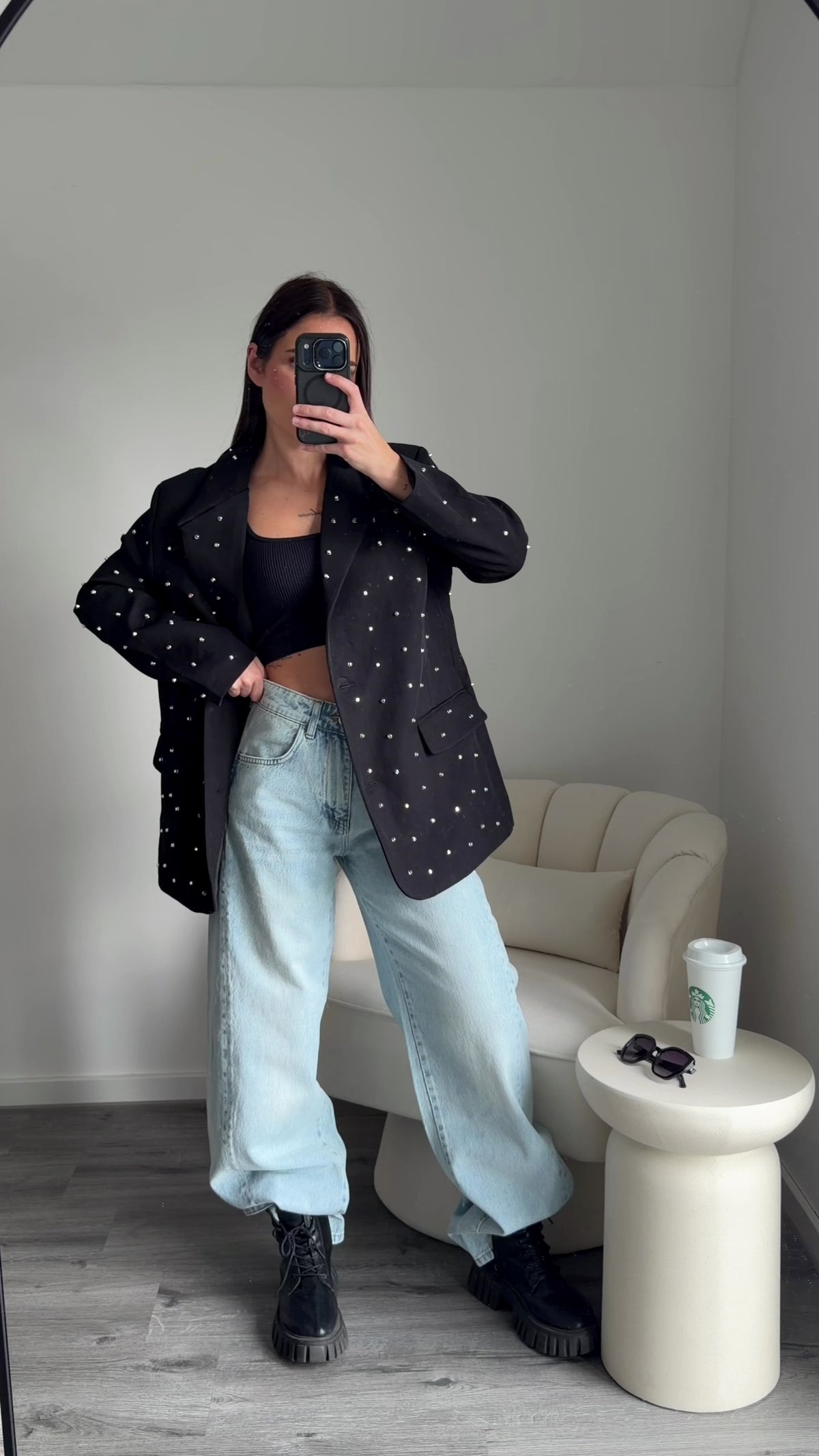 SOFIA Black Blazer