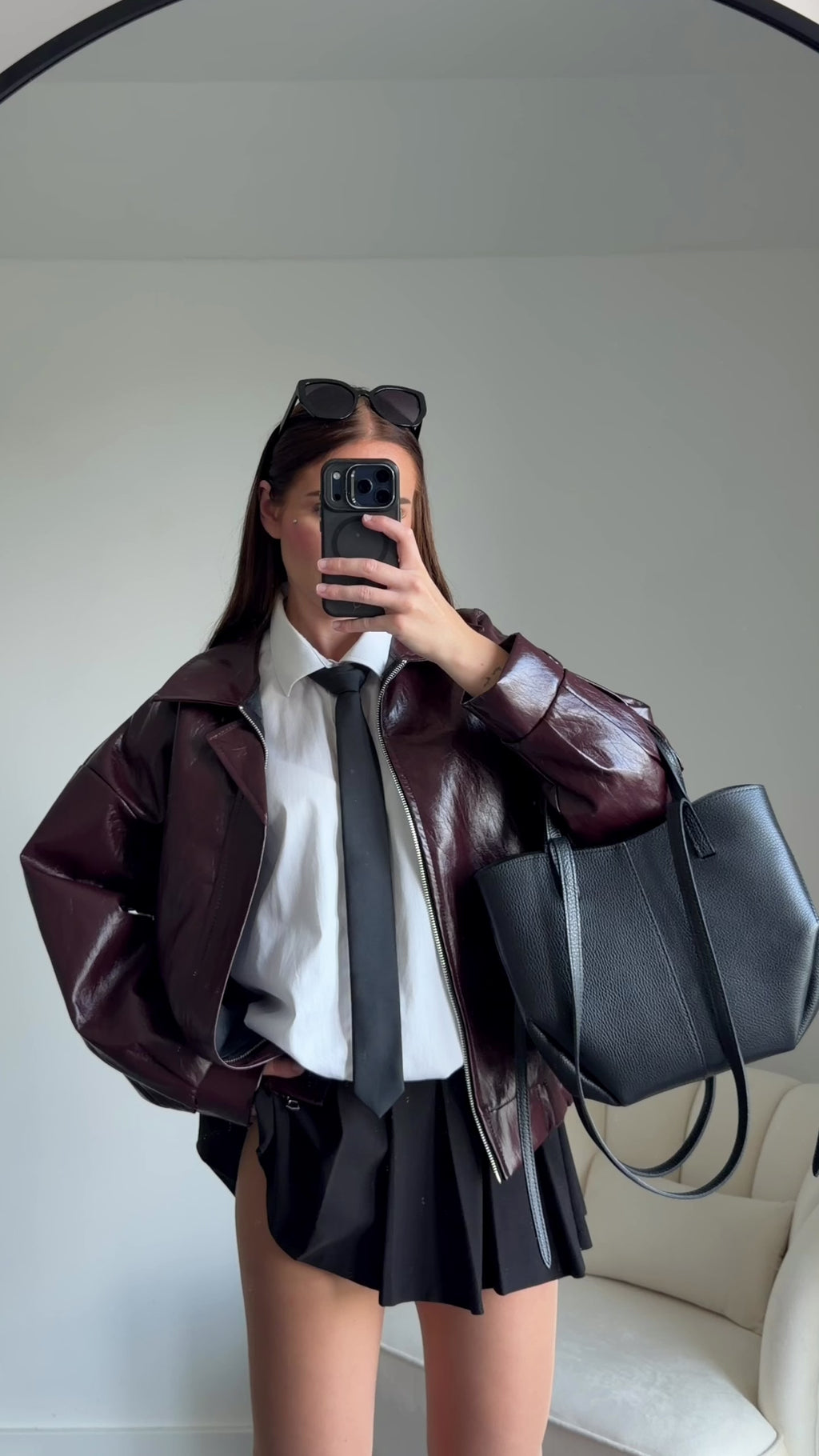 DANIELA Burgundy Jacket