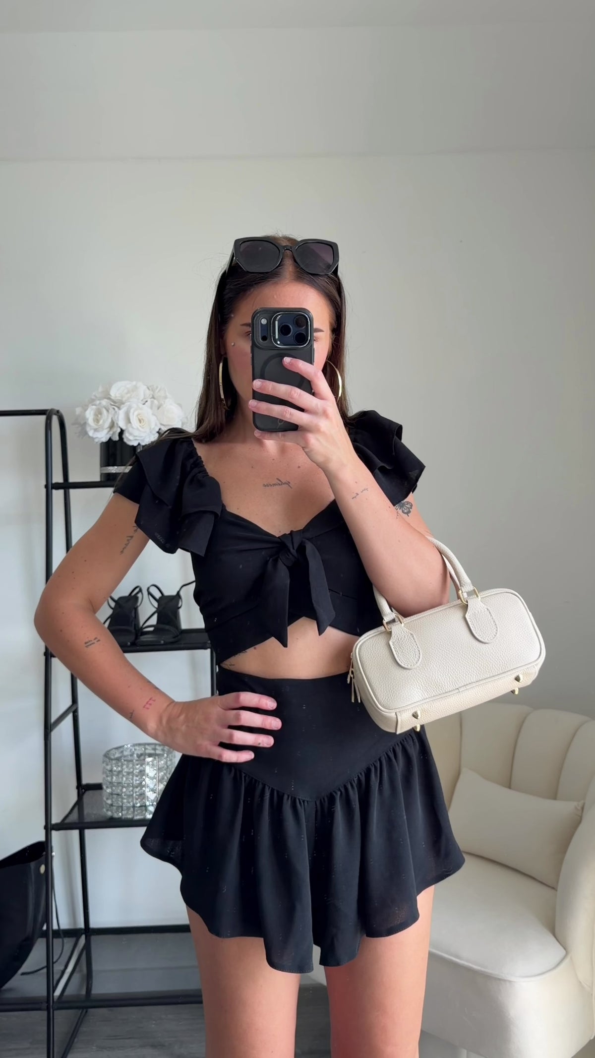 DANNI Viscose Black Set