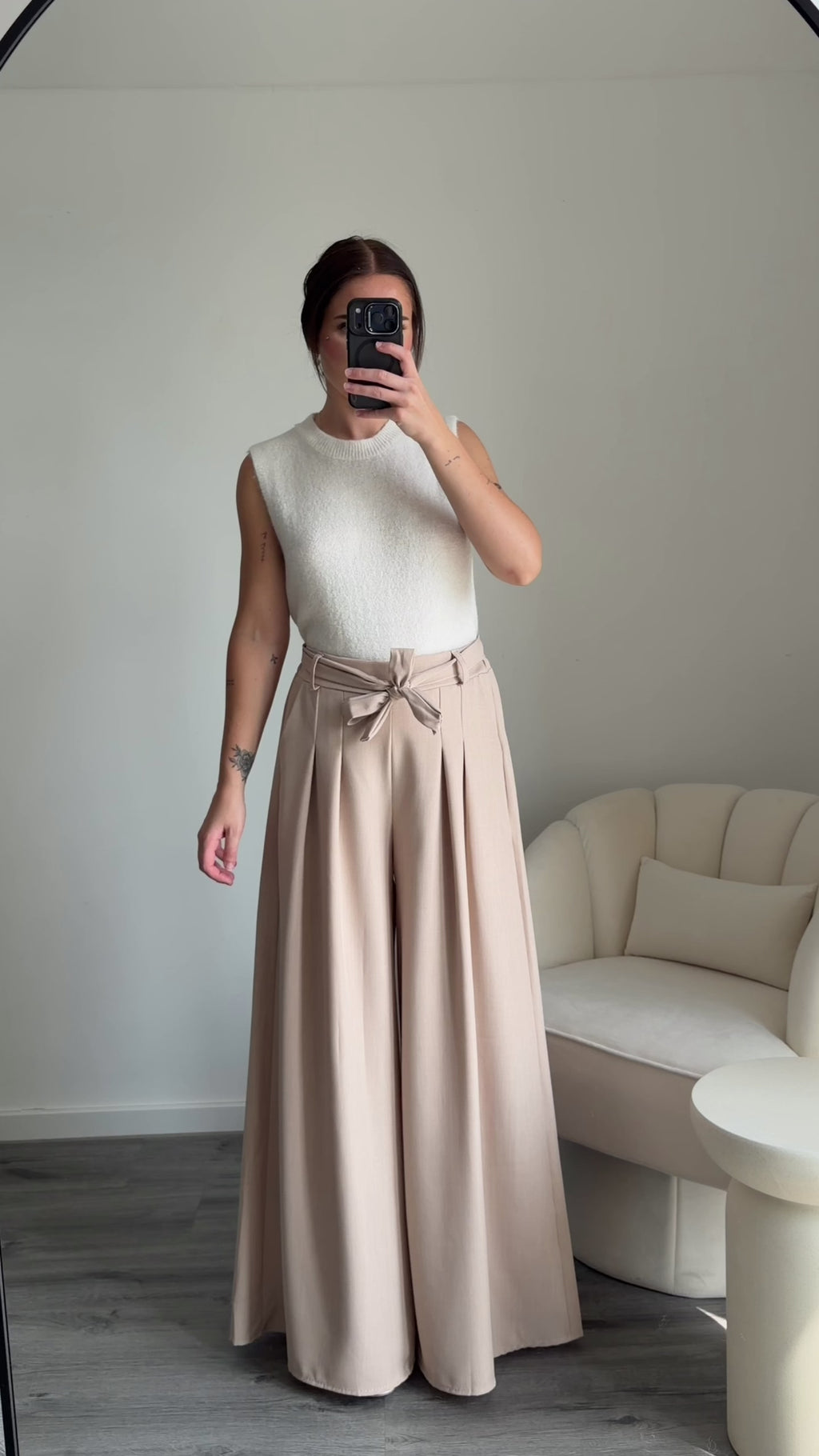 LORETTA Cream Pants