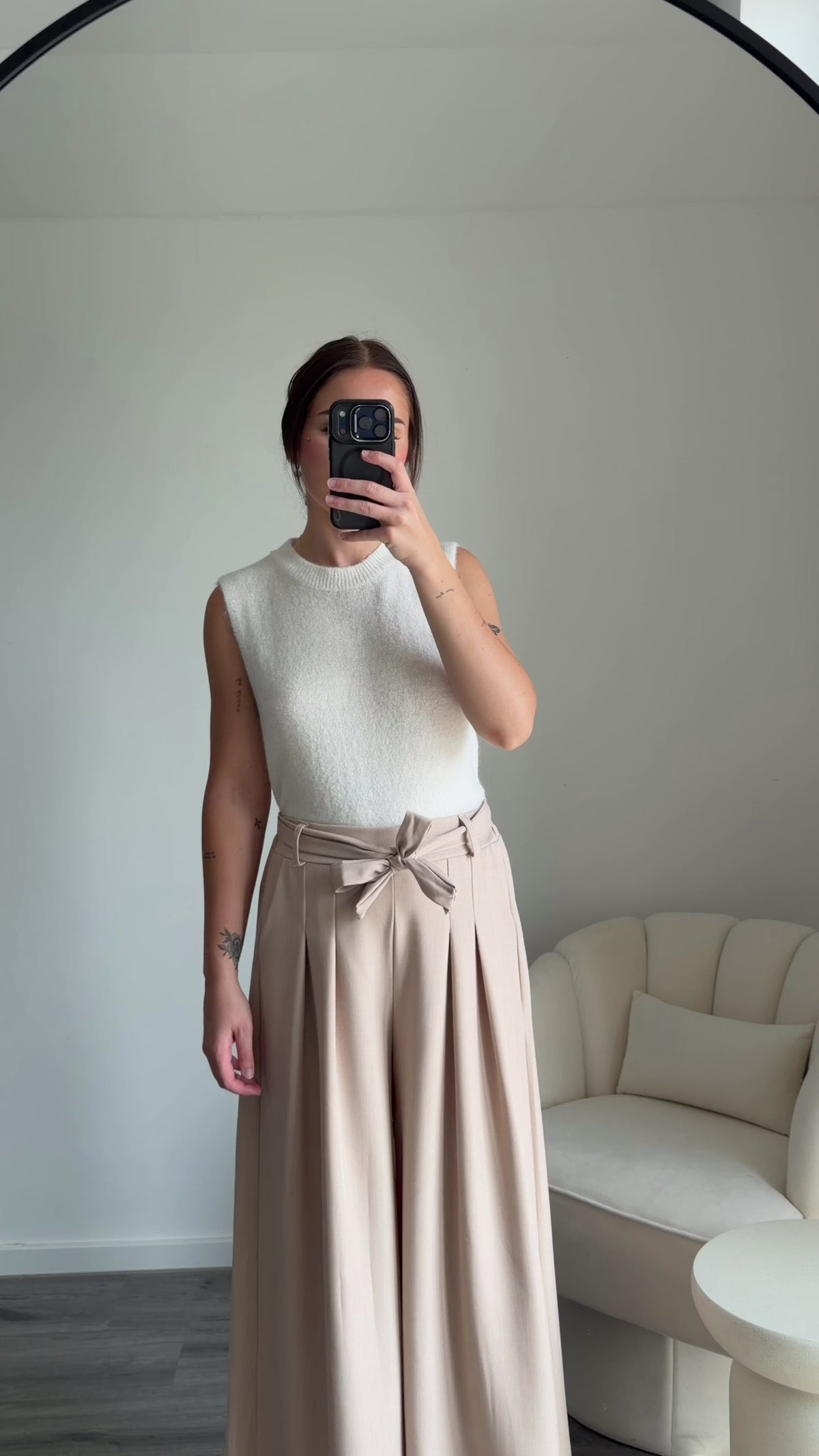 LORETTA Cream Pants
